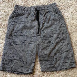 Men’s Brooklyn Grey Cloth Jogger Shorts